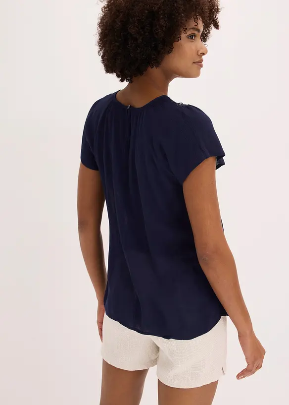 Blusa in pura viscosa, bonprix