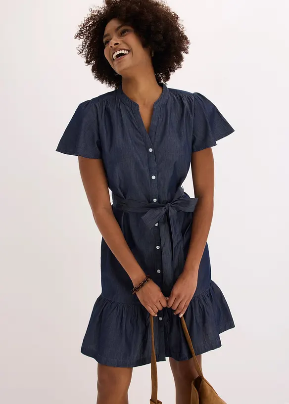 Abito di jeans in cotone biologico, bonprix