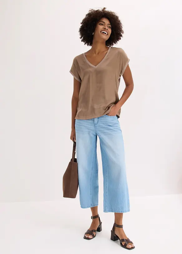 Maglia in misto viscosa, bonprix