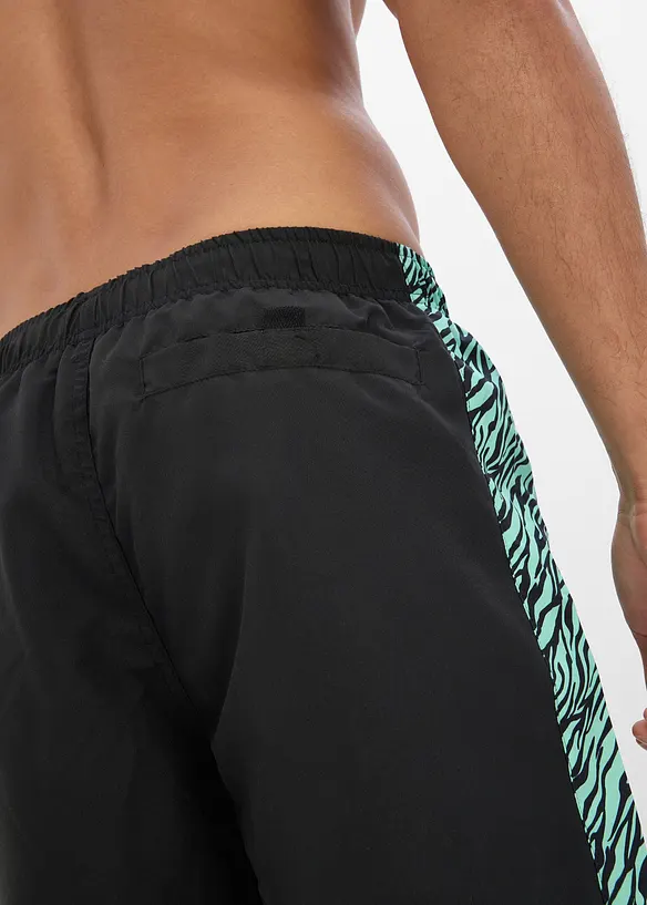 Pantaloncini da mare con inserti fantasia, bonprix