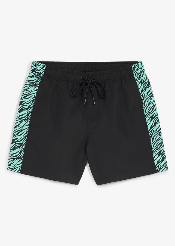 Pantaloncini da mare con inserti fantasia, bonprix