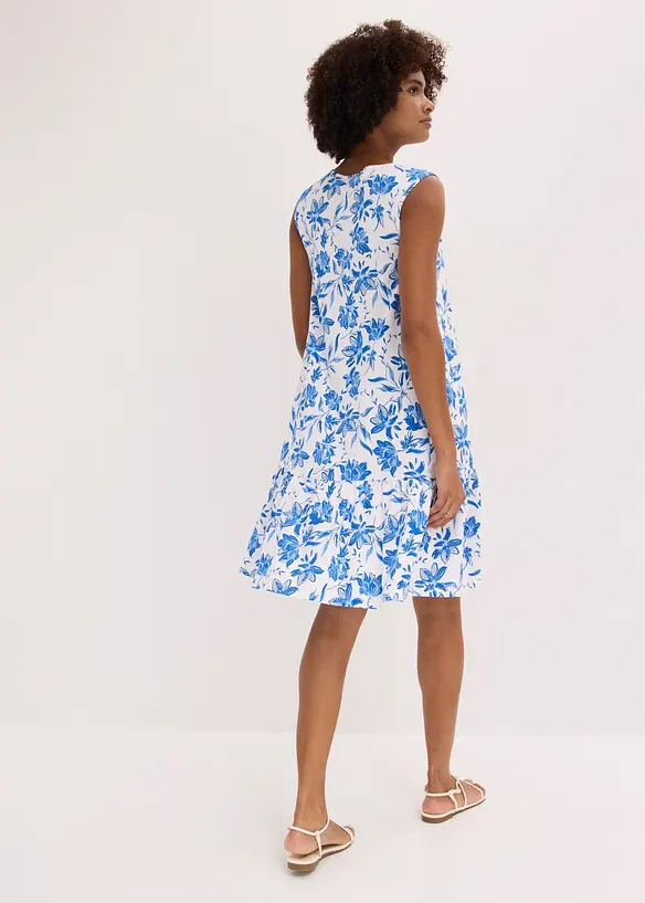 Abito midi in puro cotone, bonprix