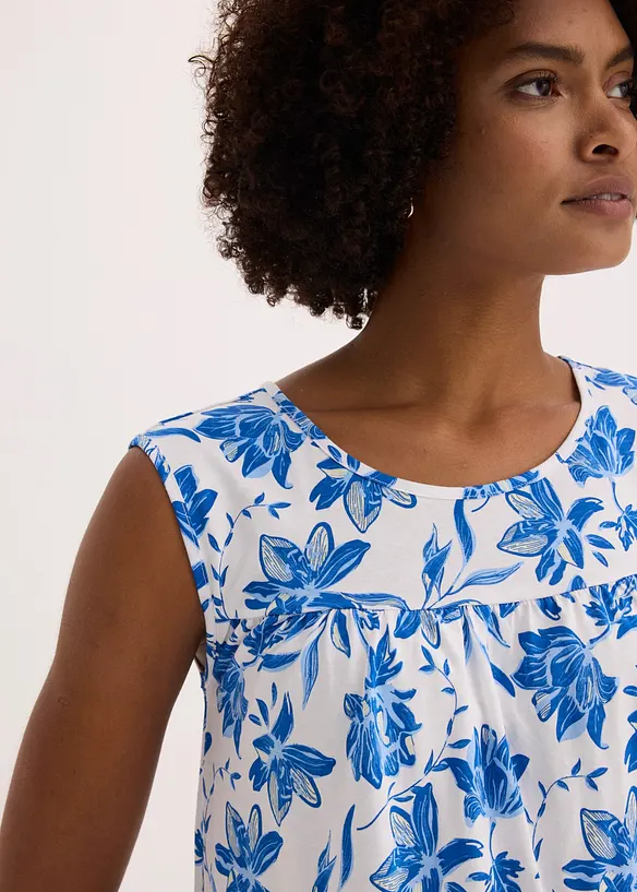 Abito midi in puro cotone, bonprix