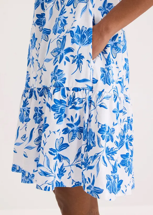 Abito midi in puro cotone, bonprix