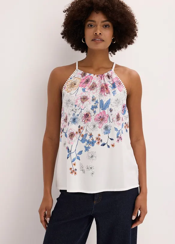 Top in viscosa fluente, bonprix