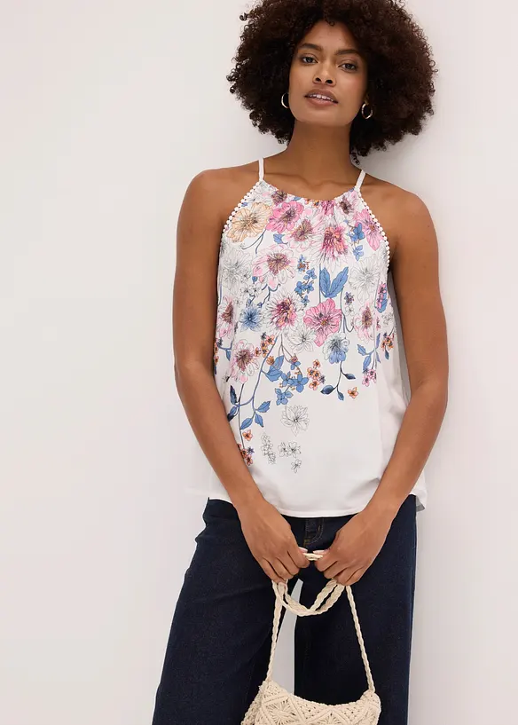 Top in viscosa fluente, bonprix