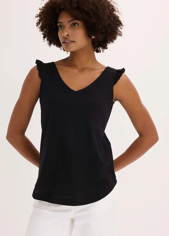 Top in puro cotone biologico, bonprix