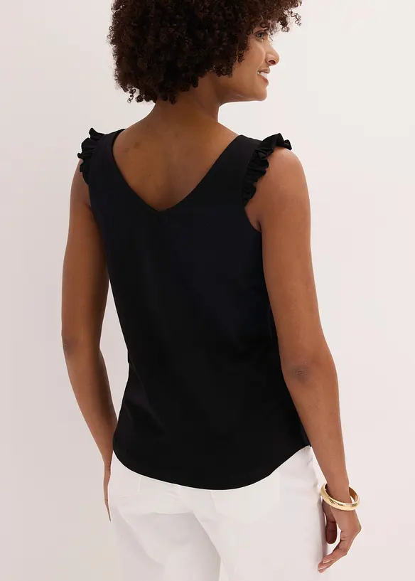 Top in puro cotone biologico, bonprix