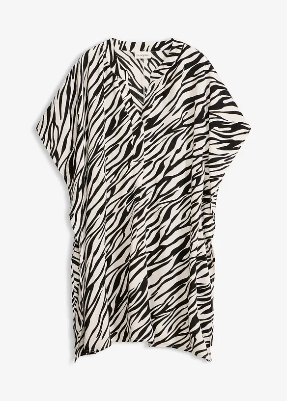 Tunica copricostume in crinkle strutturato, bonprix