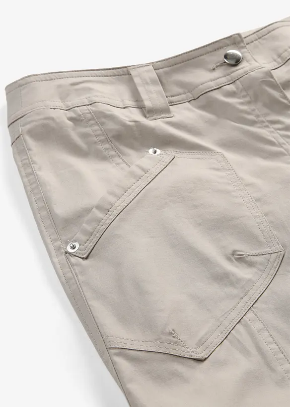 Pinocchietti cargo elasticizzati, bonprix