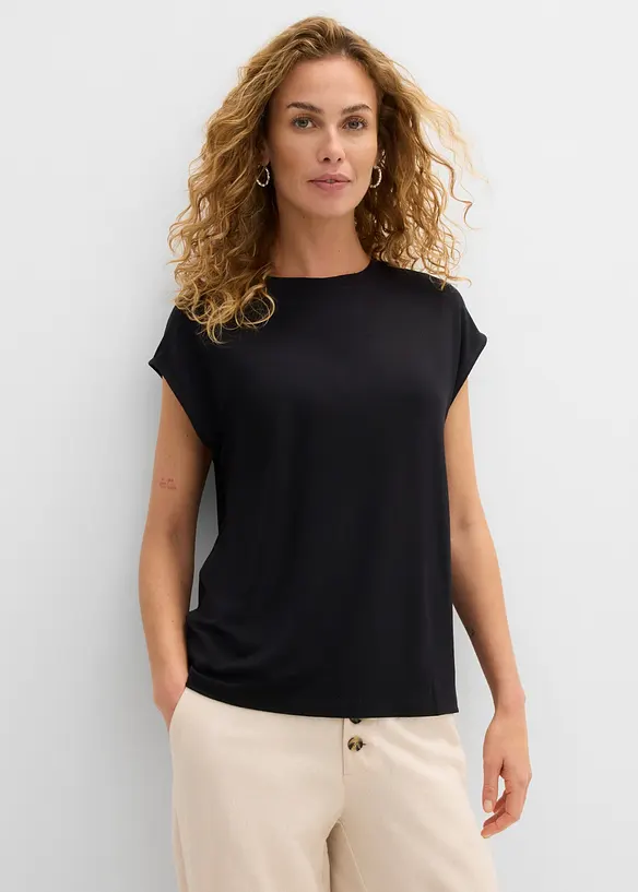 T-shirt in viscosa morbida, bonprix