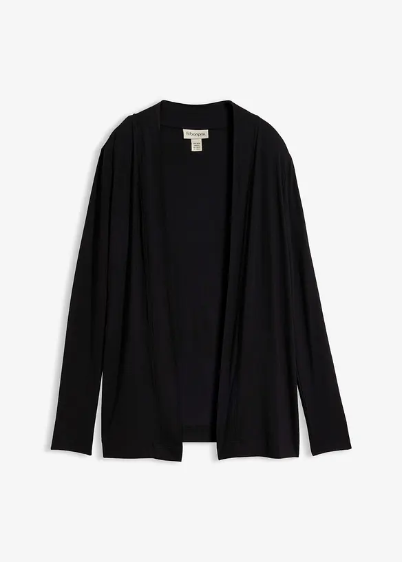 Cardigan in jersey di morbida viscosa, bonprix