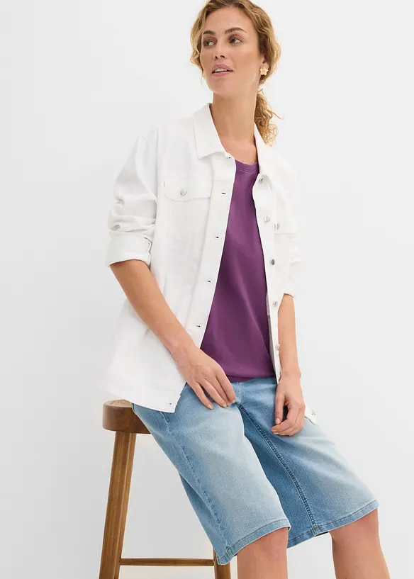 Maglia con scollo rotondo (pacco da 5), bonprix