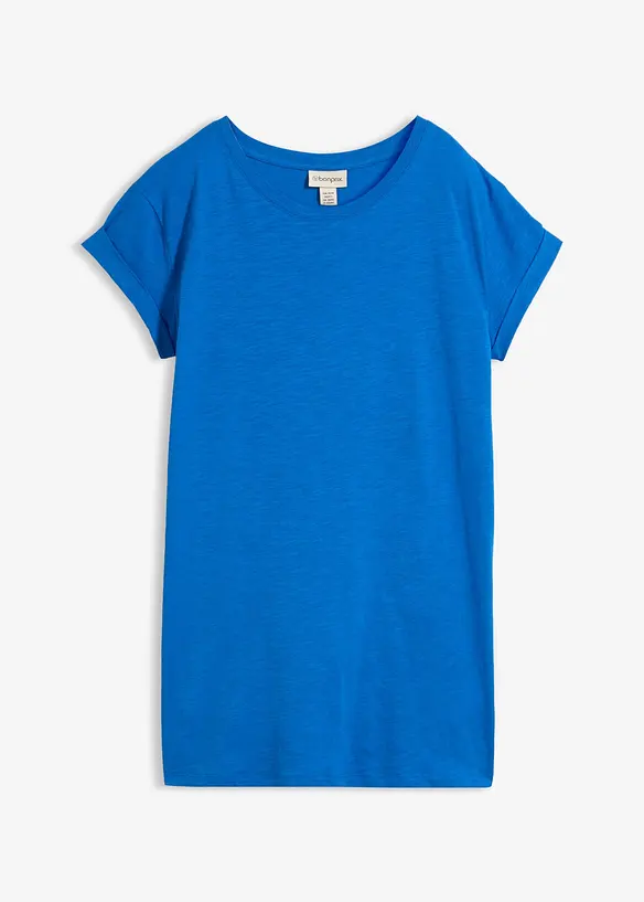 T-shirt lunga in puro cotone, bonprix