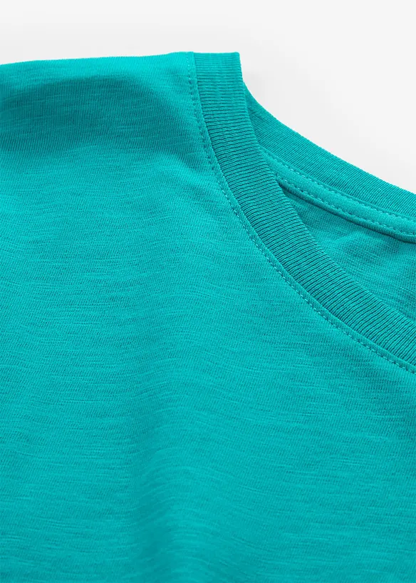 T-shirt lunga in puro cotone, bonprix