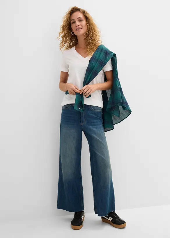 T-shirt in puro cotone, bonprix