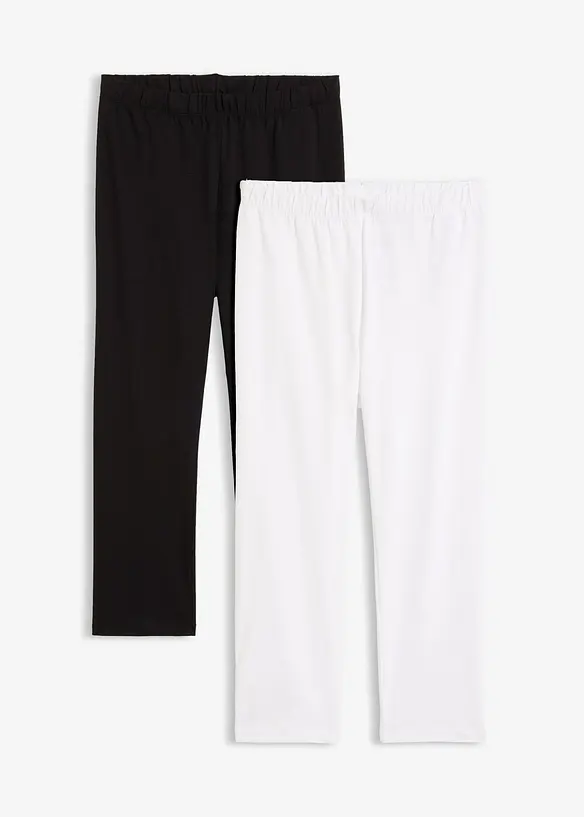 Leggings a pinocchietto (pacco da 2), bonprix