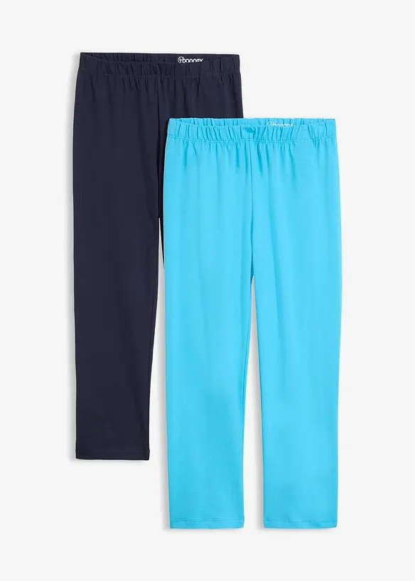 Leggings a pinocchietto (pacco da 2), bonprix