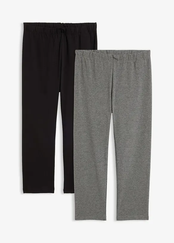 Leggings a pinocchietto (pacco da 2), bonprix