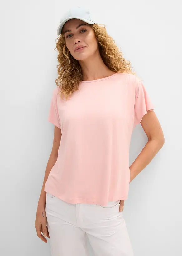 T-shirt con viscosa morbida, bonprix