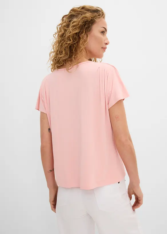 T-shirt con viscosa morbida, bonprix