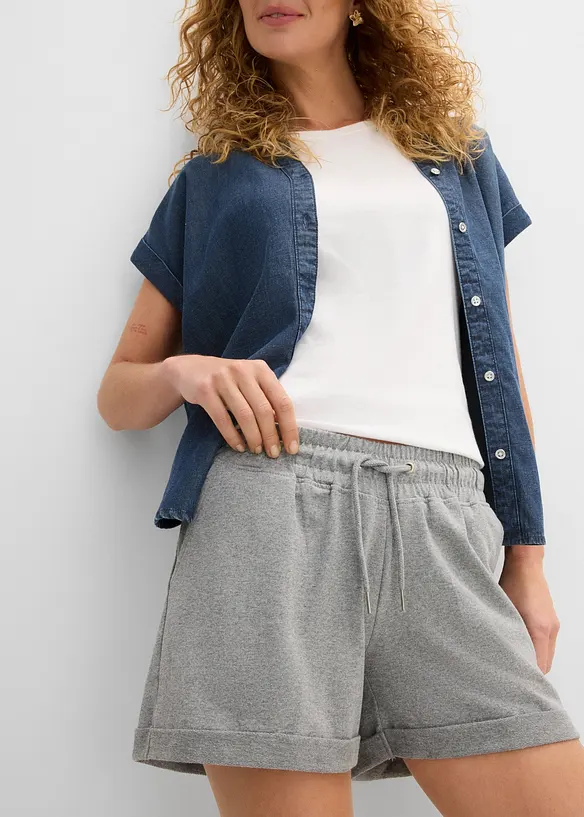Shorts in felpa, bonprix