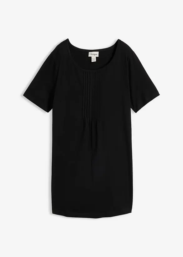 T-shirt svasata a maniche corte, bonprix