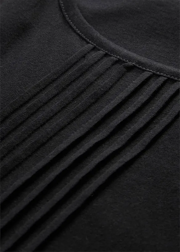 T-shirt svasata a maniche corte, bonprix