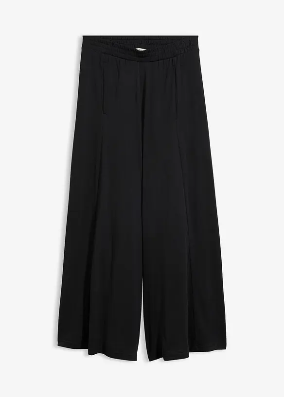 Pantaloni culotte in jersey con gambe larghe, bonprix