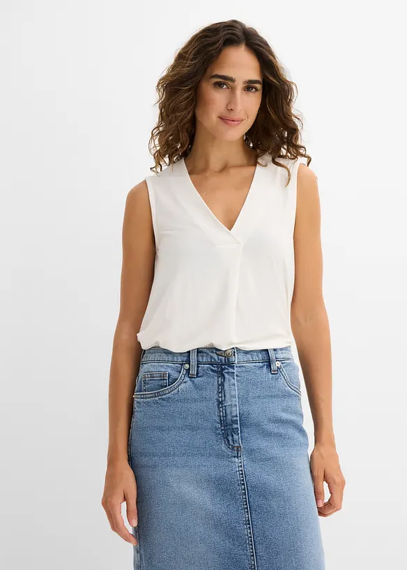 Top in misto viscosa morbido, bonprix