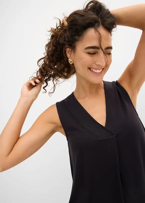 Top in misto viscosa morbido, bonprix
