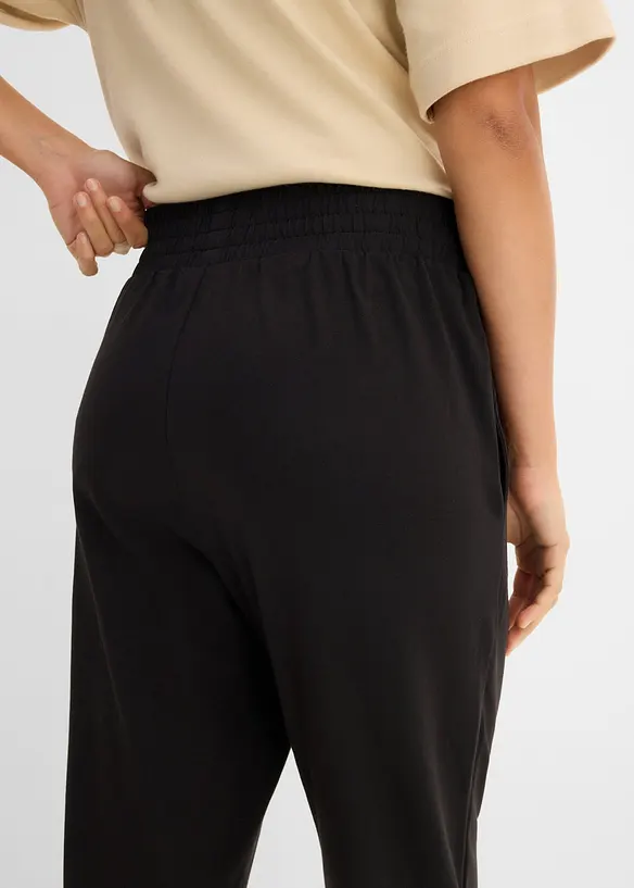 Pantaloni in jersey di misto cotone, bonprix