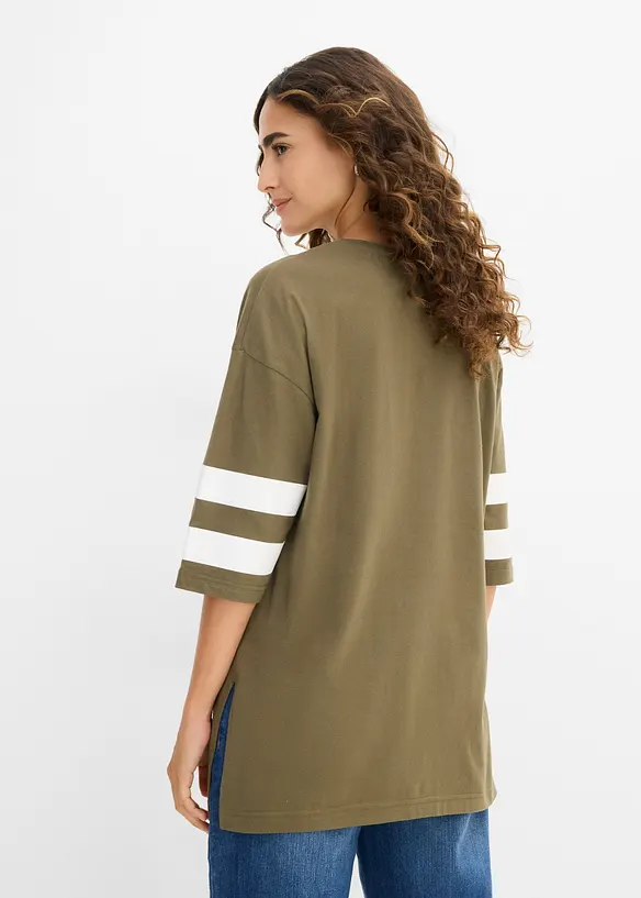Maxi maglia in puro cotone biologico, bonprix