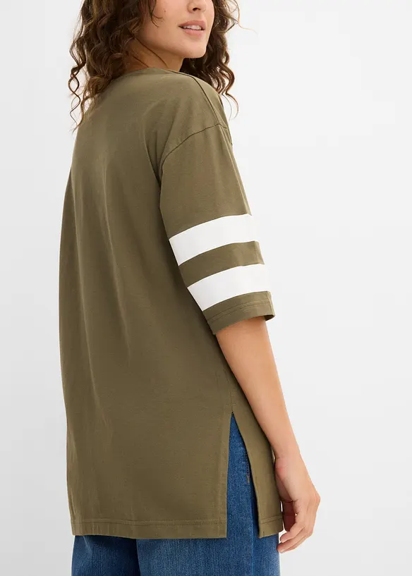 Maxi maglia in puro cotone biologico, bonprix