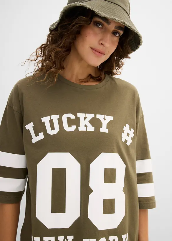 Maxi maglia in puro cotone biologico, bonprix