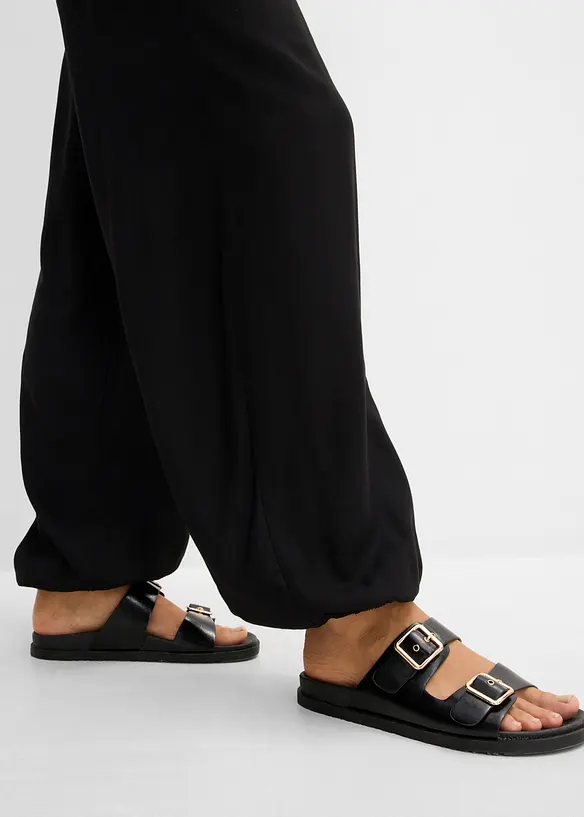 Pantaloni a palloncini in viscosa fluida, bonprix
