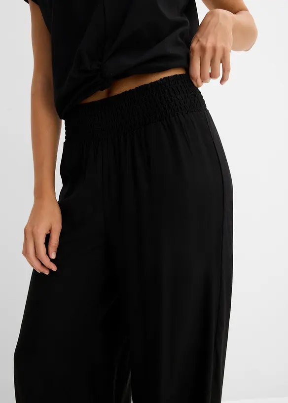Pantaloni a palloncini in viscosa fluida, bonprix