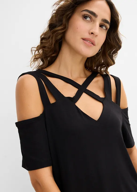Maglia con cut-out, bonprix