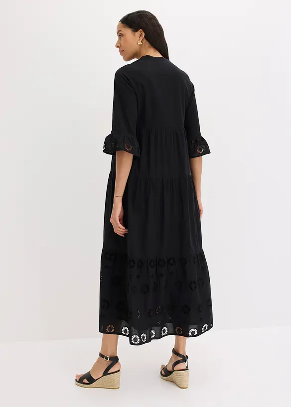 Abito lungo in puro cotone, bonprix