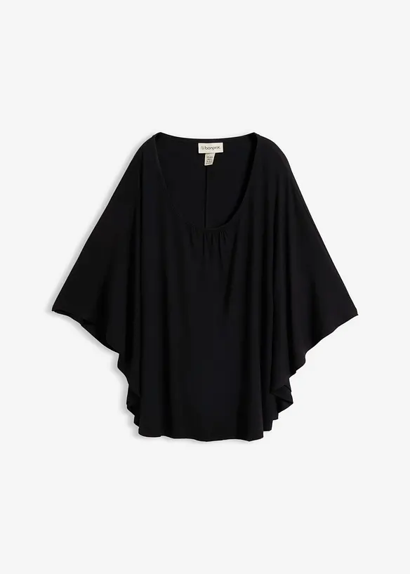 Maglia con maniche a pipistrello in viscosa, bonprix