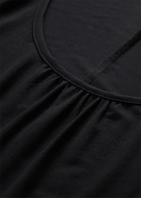 Maglia con maniche a pipistrello in viscosa, bonprix