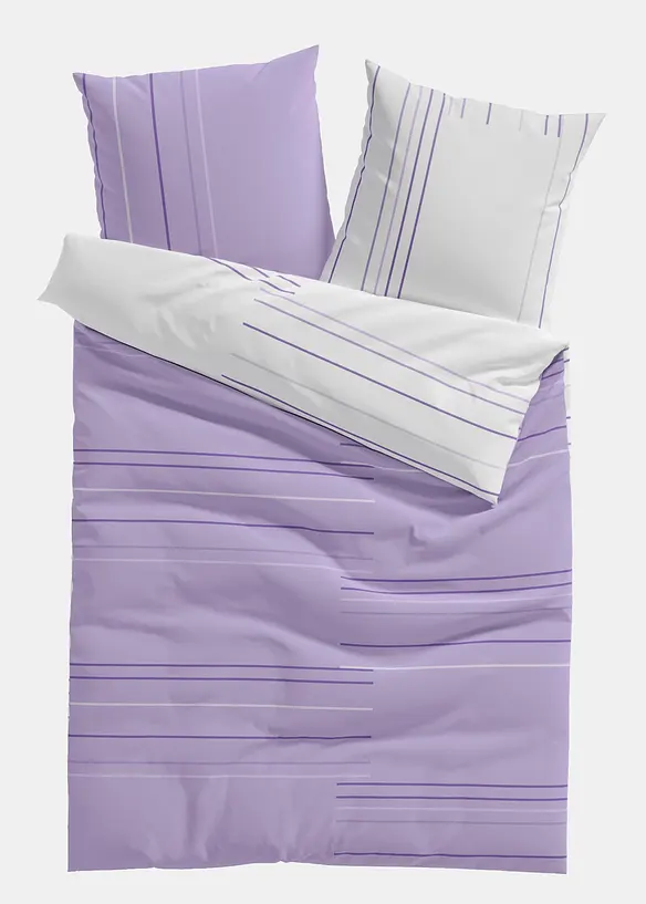 Biancheria da letto double-face in misto cotone, bonprix