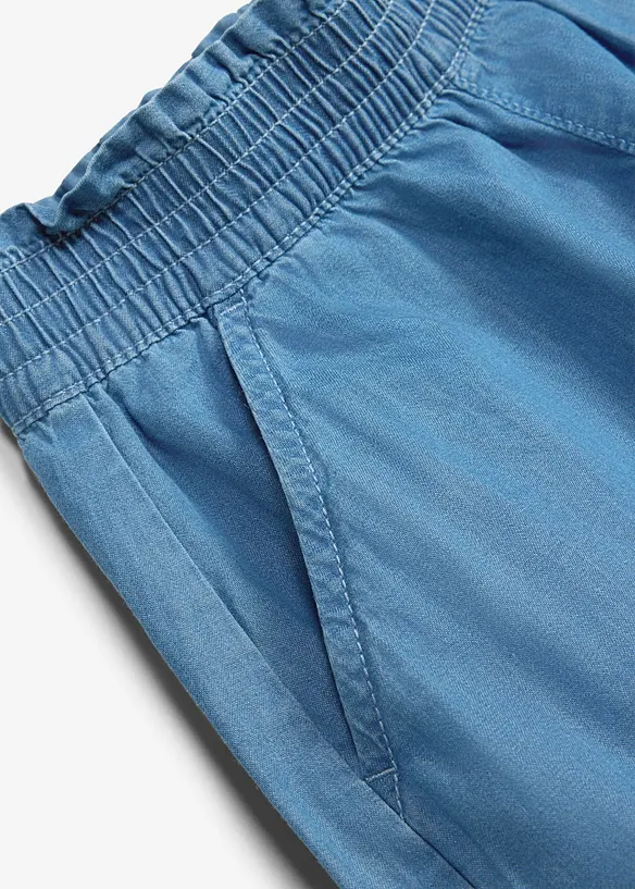 Shorts con elastico in vita in puro cotone biologico, bonprix