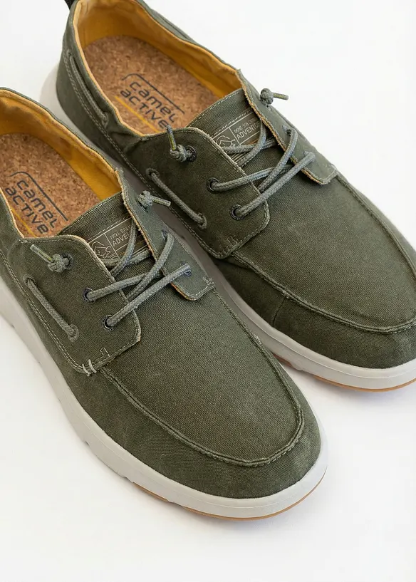 Camel Active slip on  in tela di cotone, Camel Active