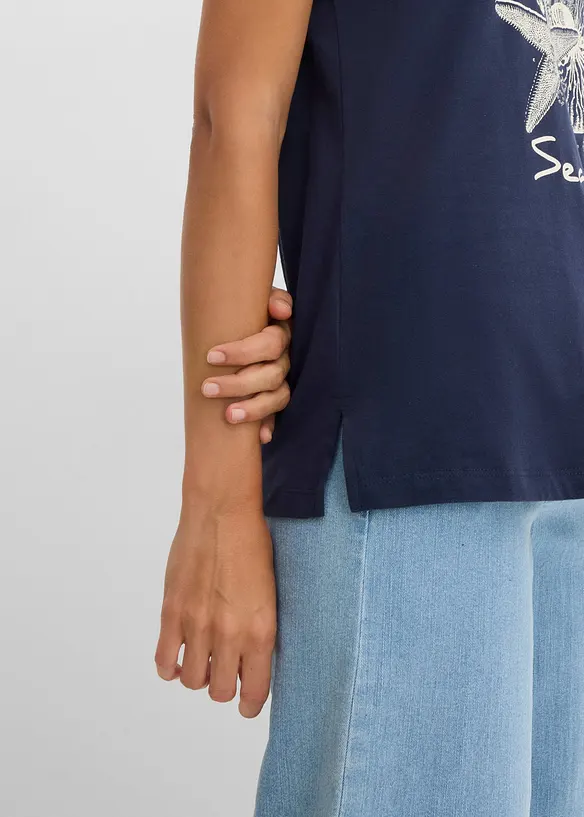 T-shirt con stampa Sea Love, bonprix
