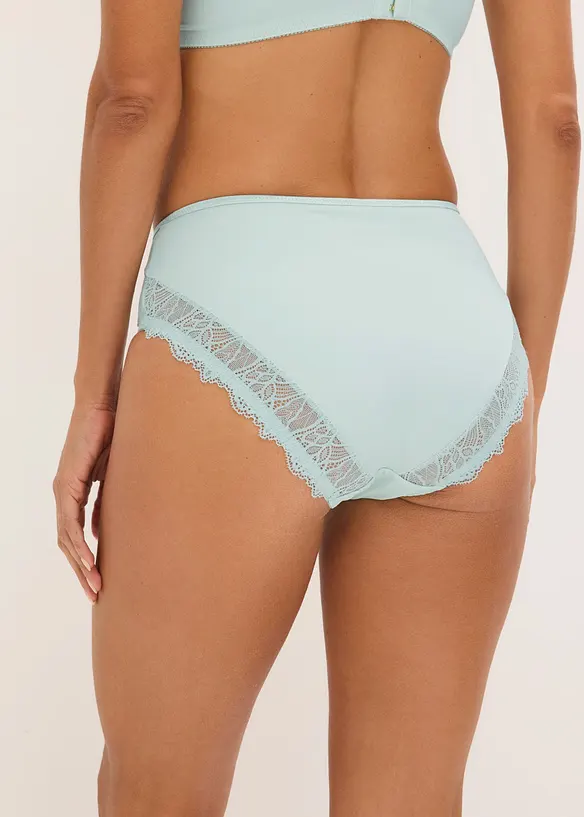 Slip alto con pizzo delicato, bonprix