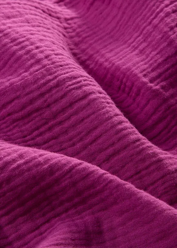 Pantaloni larghi in mussola di cotone, bonprix