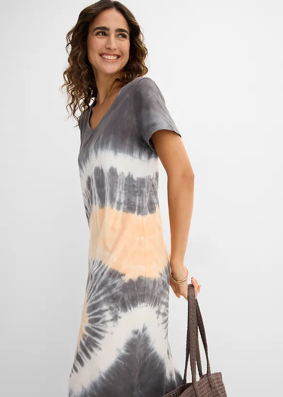 Abito in maglina di puro cotone, bonprix