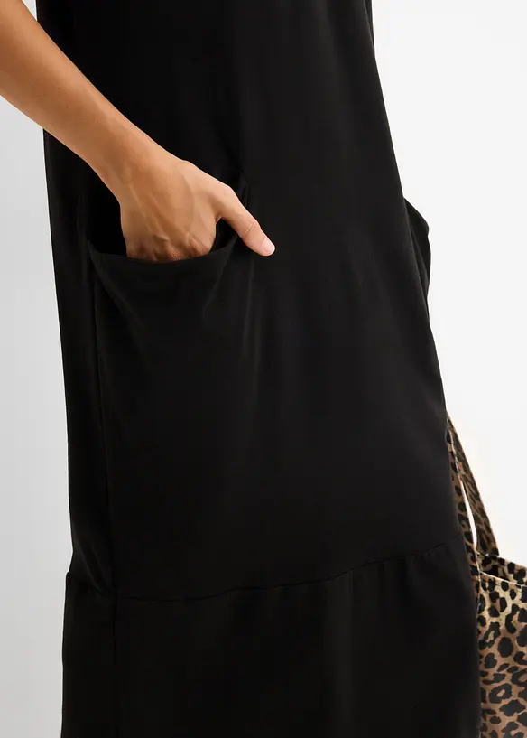 Abito di jersey con tasche, bonprix