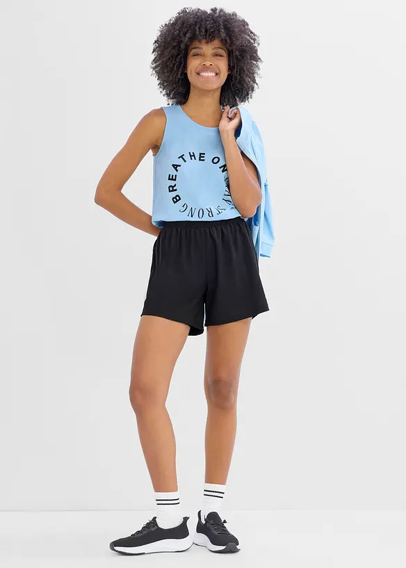 Top per sport leggero, asciugatura rapida, bonprix